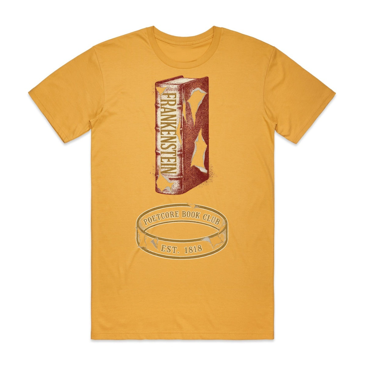 Poetcore Book Club T-Shirt - Candy Corn