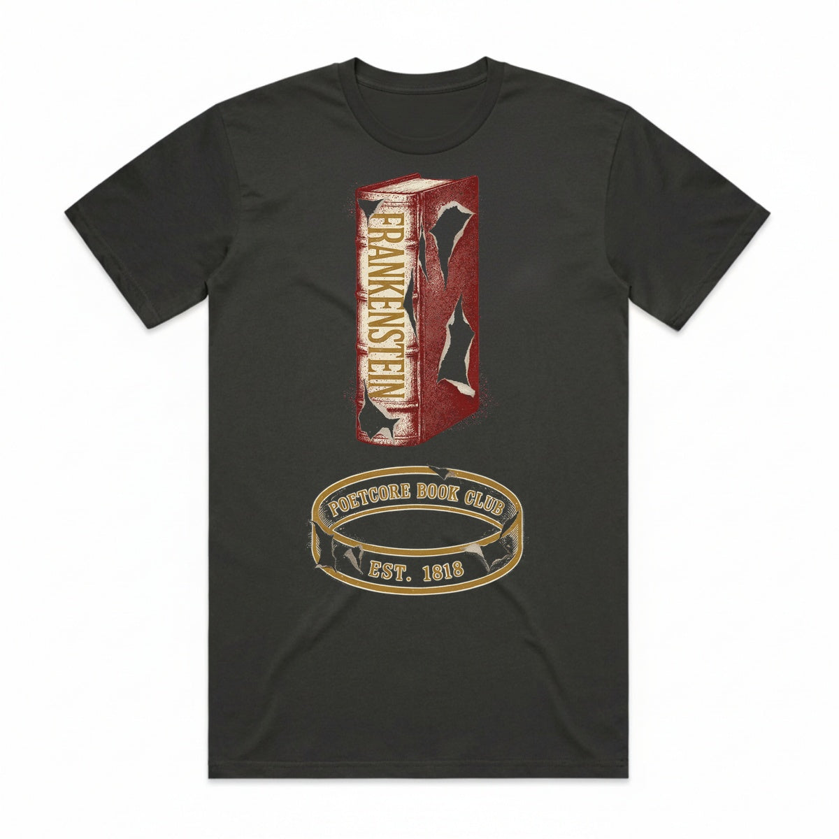 Poetcore Book Club T-Shirt - Cooled Coals