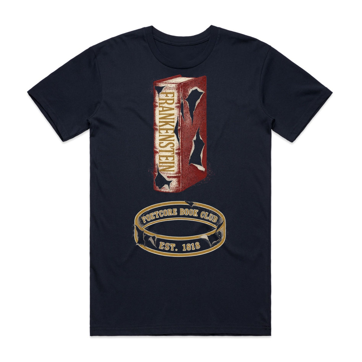 Poetcore Book Club T-Shirt - Midnight Haunt