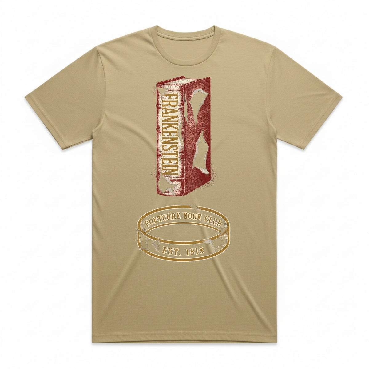 Poetcore Book Club T-Shirt - Mummy Wrap