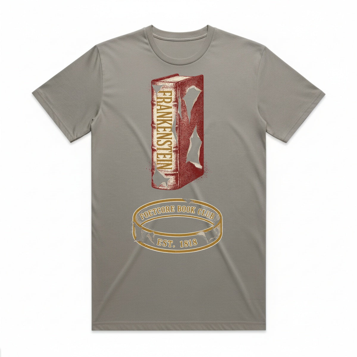 Poetcore Book Club T-Shirt - Phantom Gray
