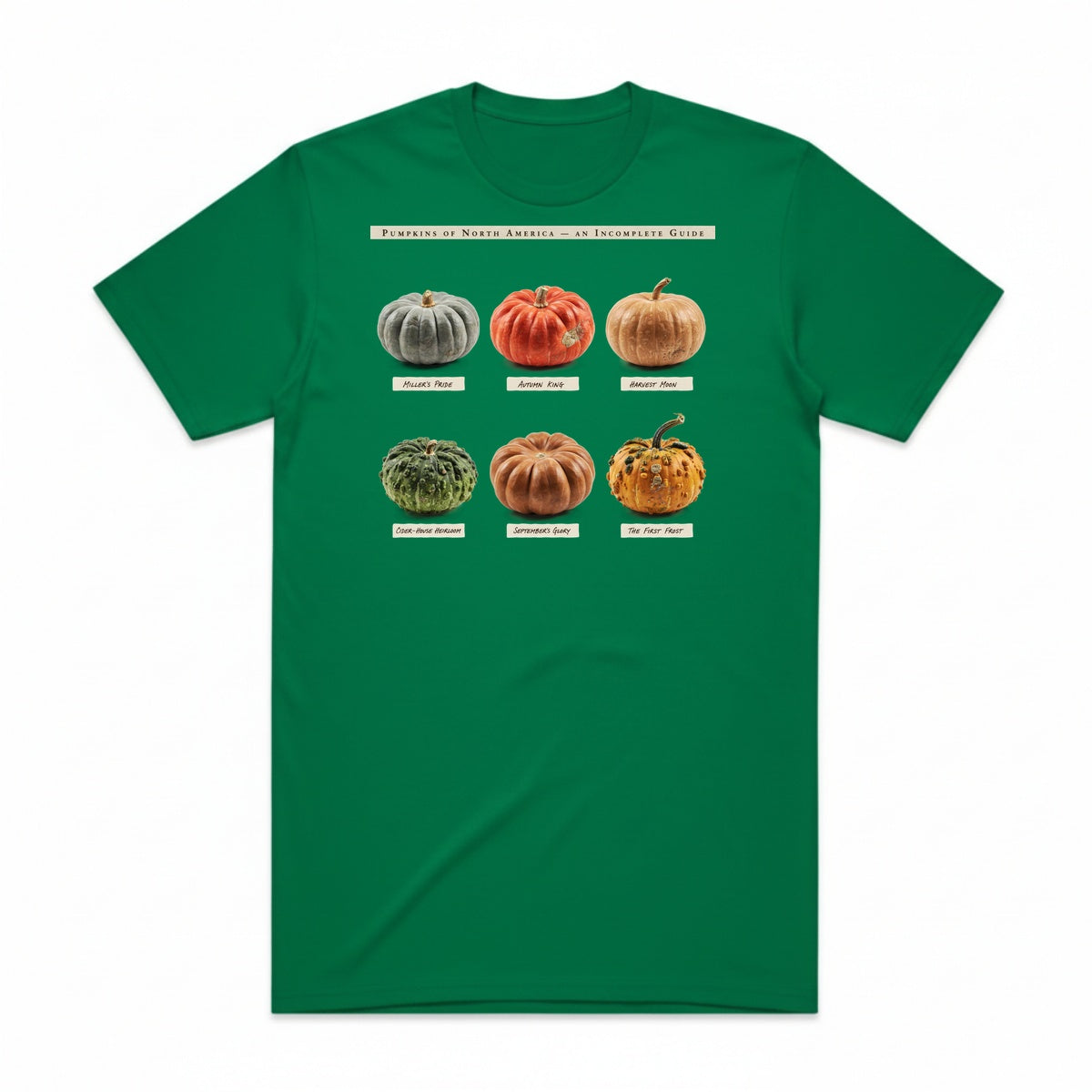 Pumpkins Of North America T-Shirt - Frankenstein