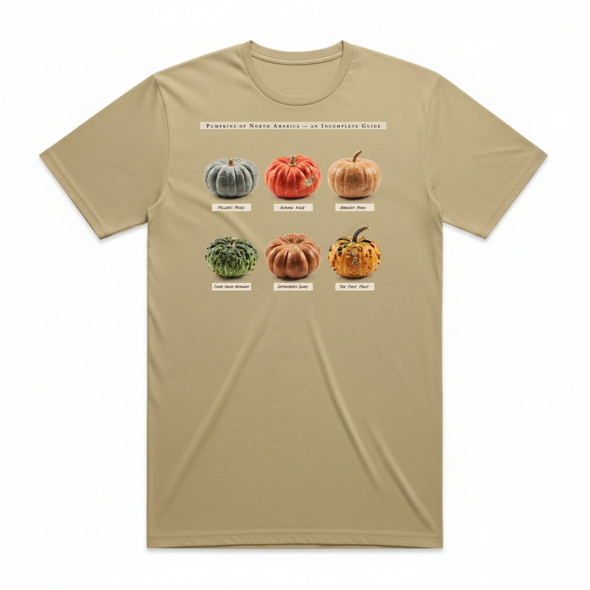 Pumpkins Of North America T-Shirt - Mummy Wrap