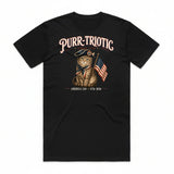 Purr-triotic Cat 1776 T-Shirt