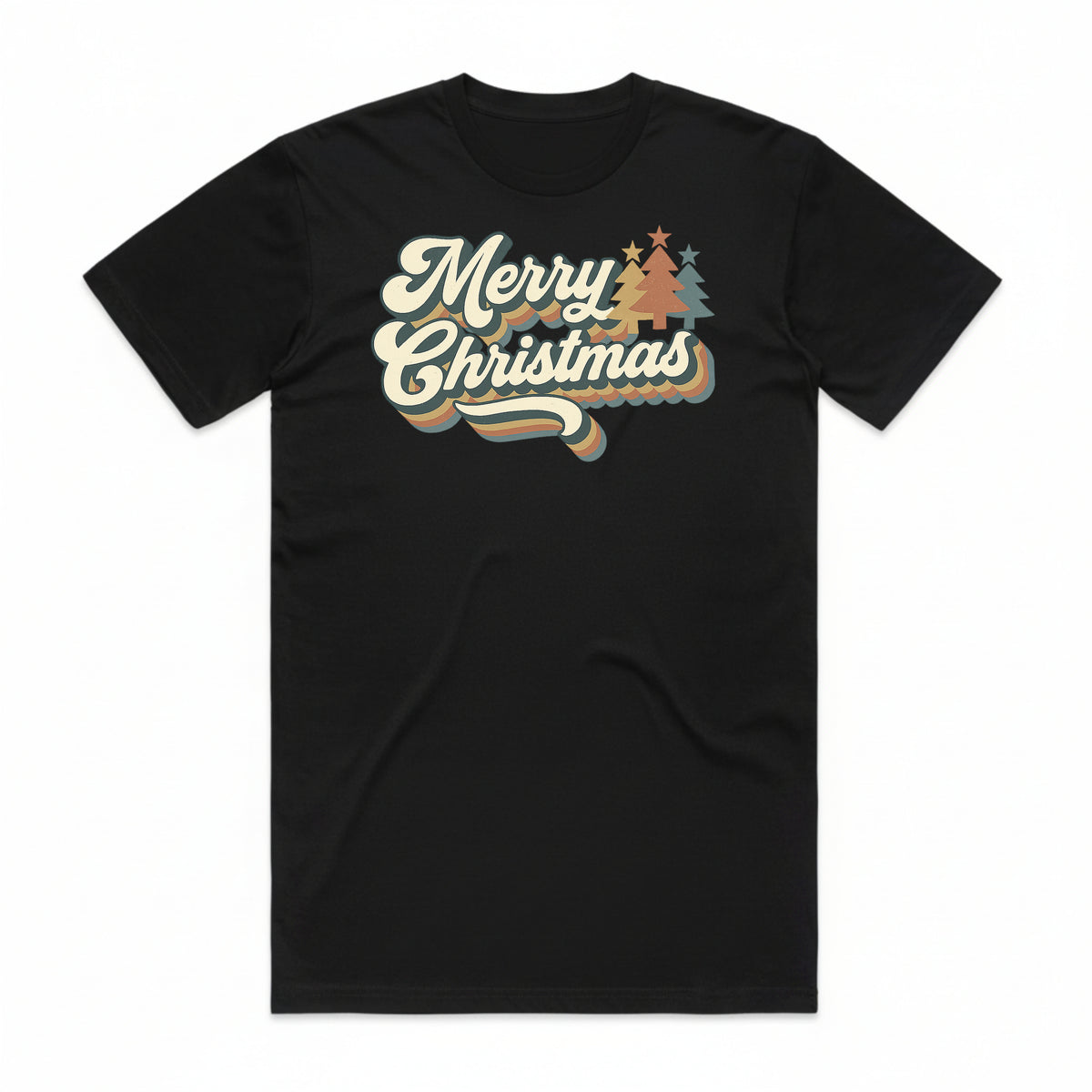 Retro Merry Christmas T-Shirt