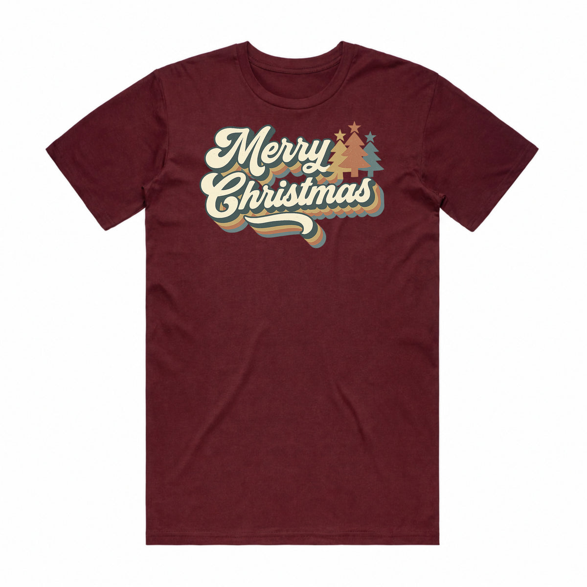 Retro Merry Christmas T-Shirt