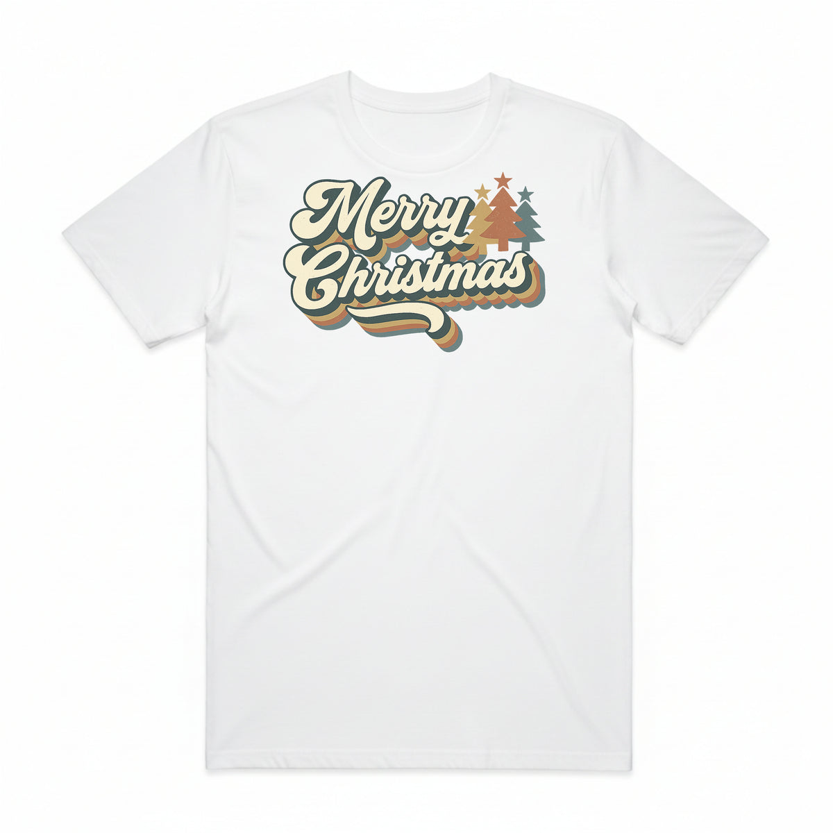 Retro Merry Christmas T-Shirt