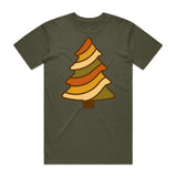Retro Wave Christmas Tree T-Shirt