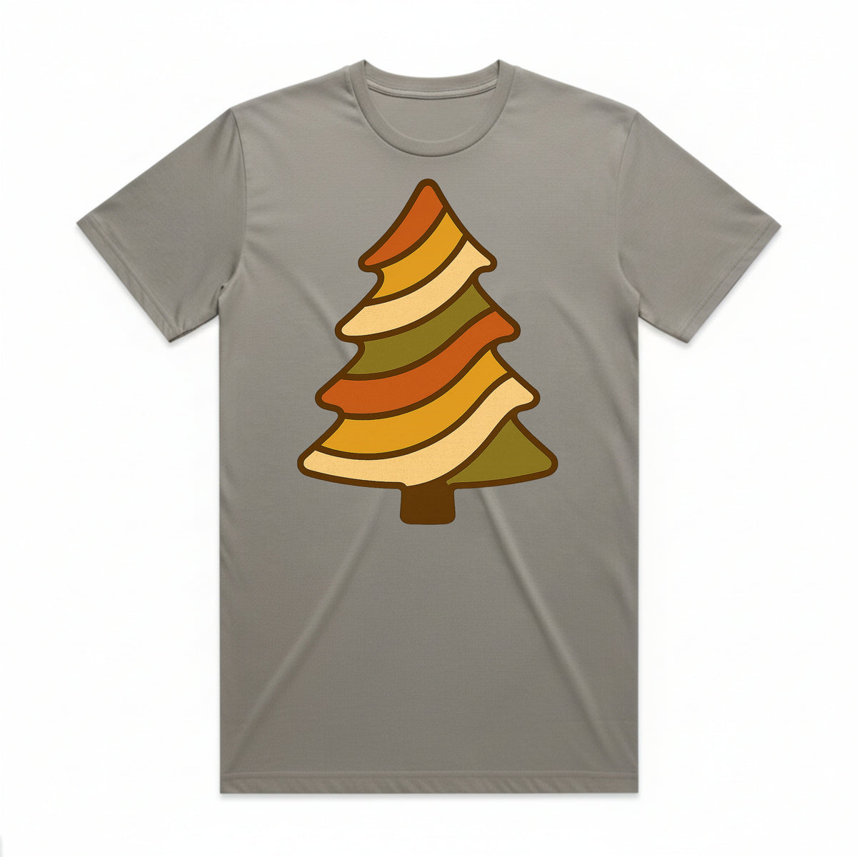 Retro Wave Christmas Tree T-Shirt
