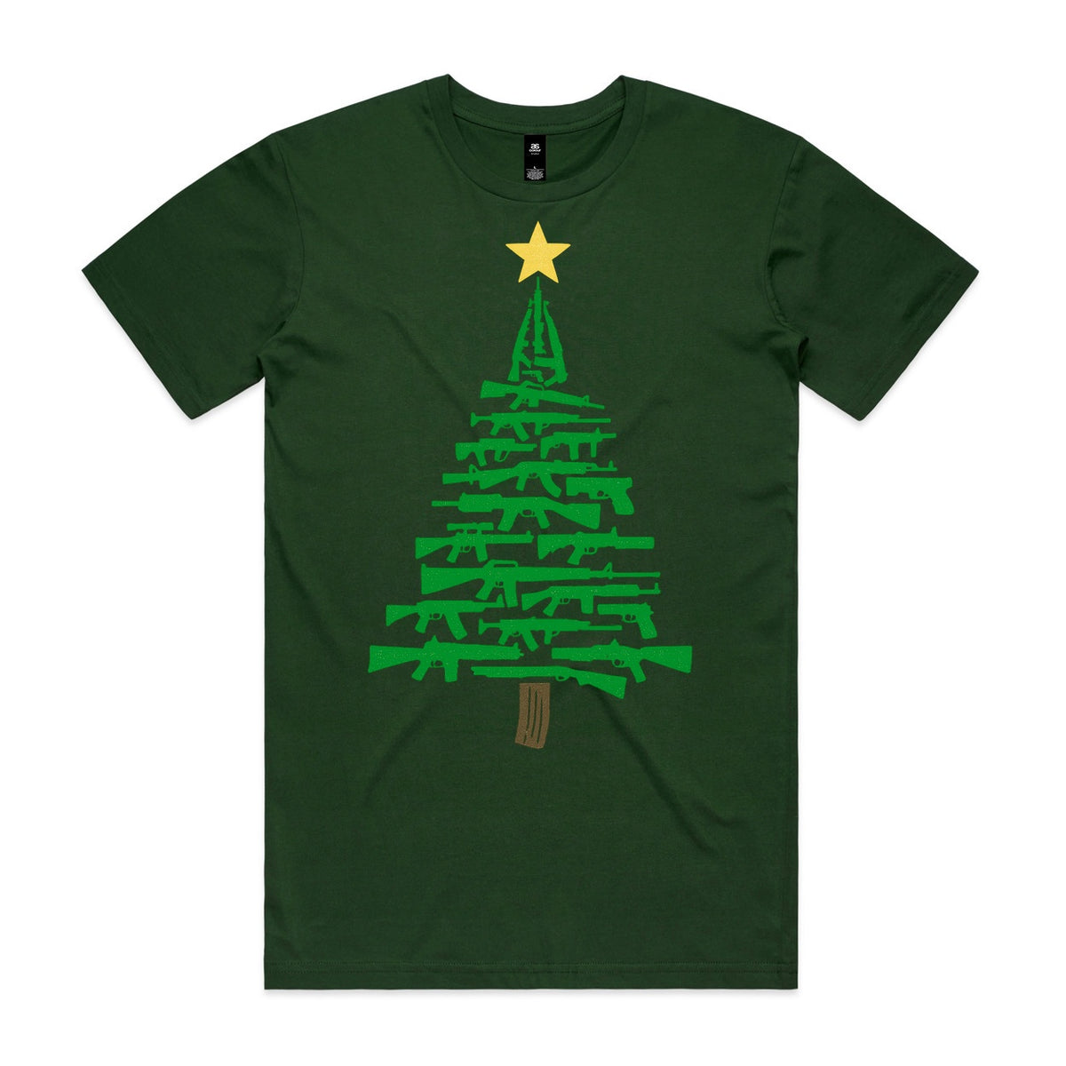 Rifle Christmas Tree T-Shirt