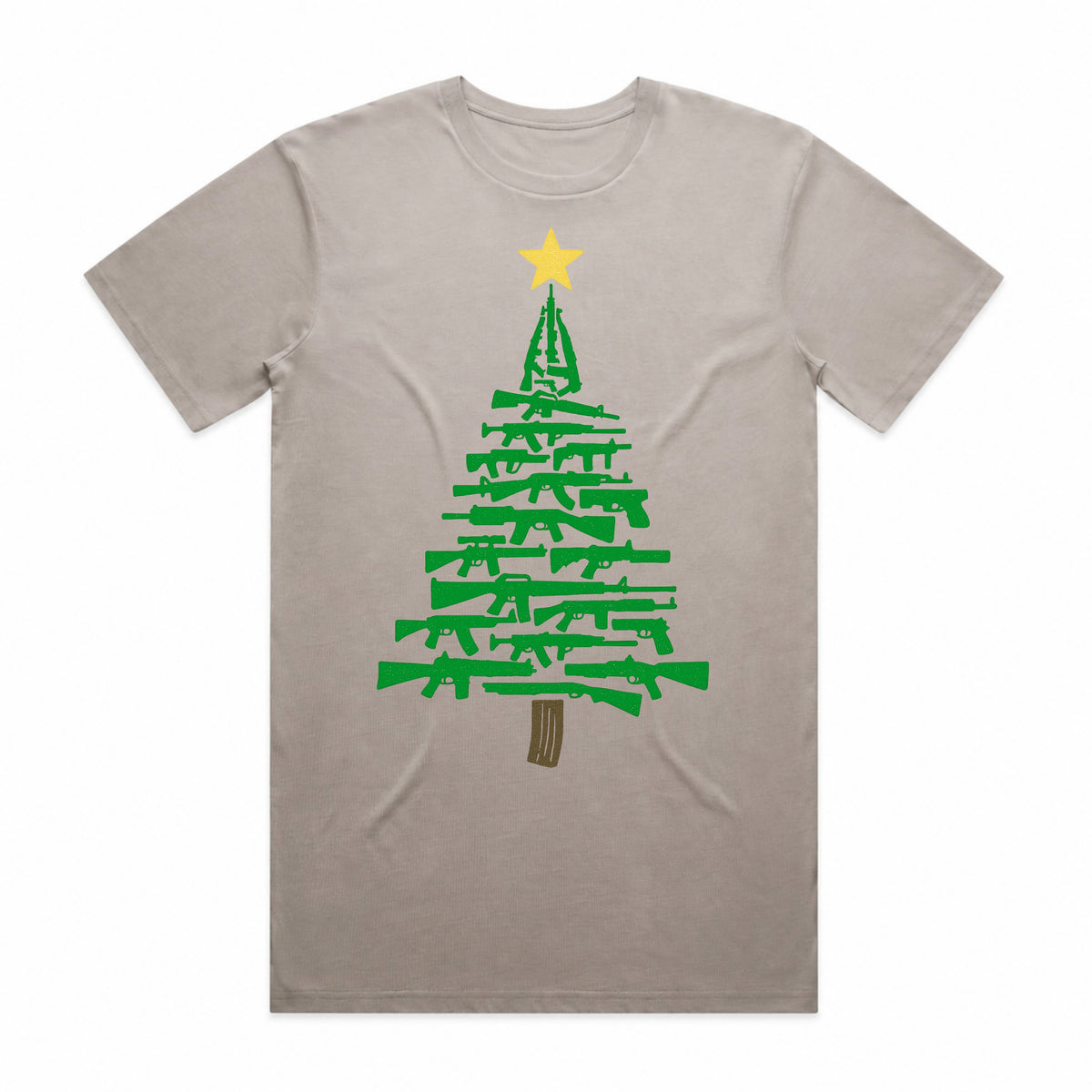 Rifle Christmas Tree T-Shirt