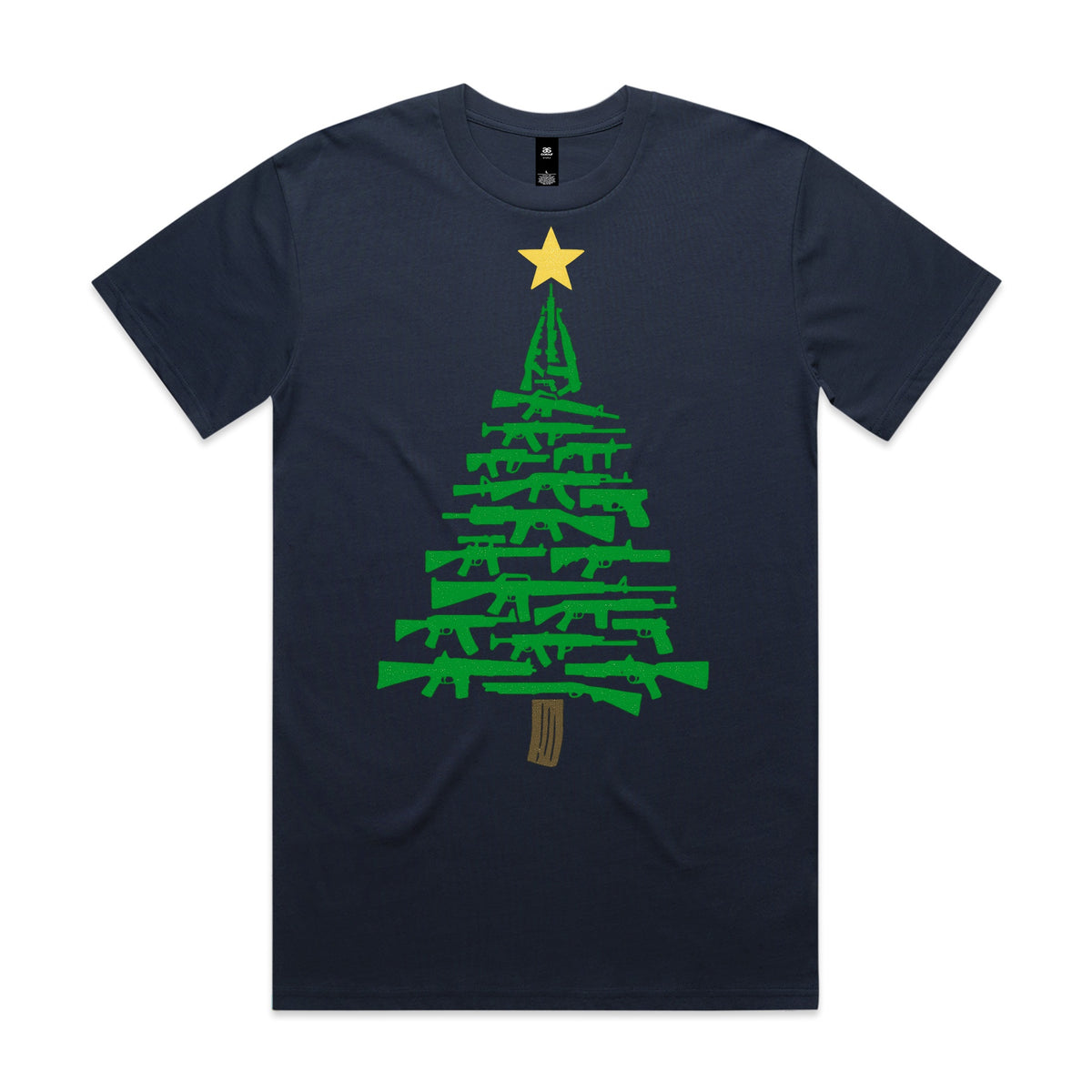 Rifle Christmas Tree T-Shirt