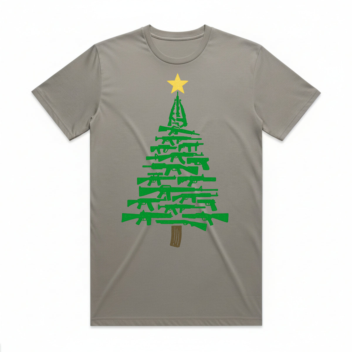 Rifle Christmas Tree T-Shirt