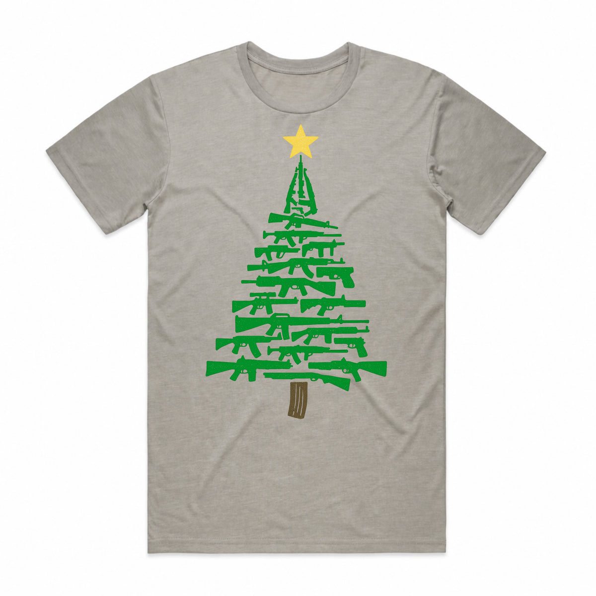 Rifle Christmas Tree T-Shirt