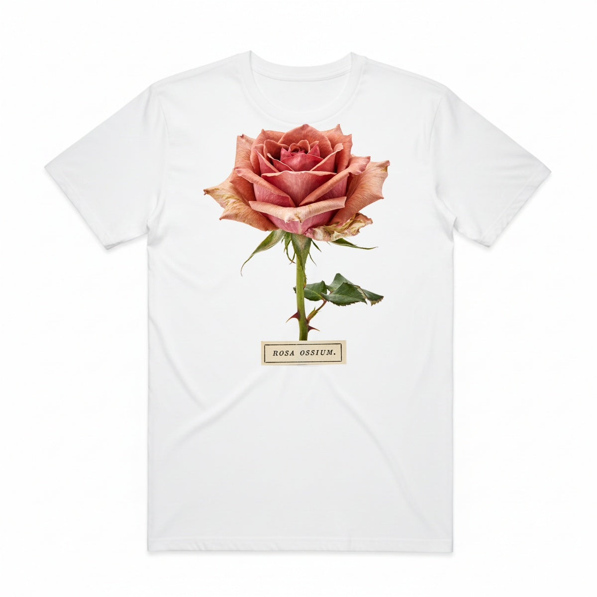 Rosa Ossium T-Shirt - Casper White