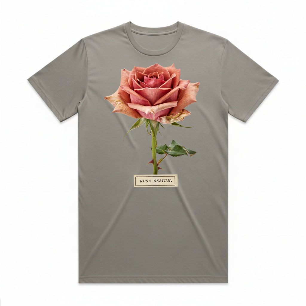 Rosa Ossium T-Shirt - Phantom Gray