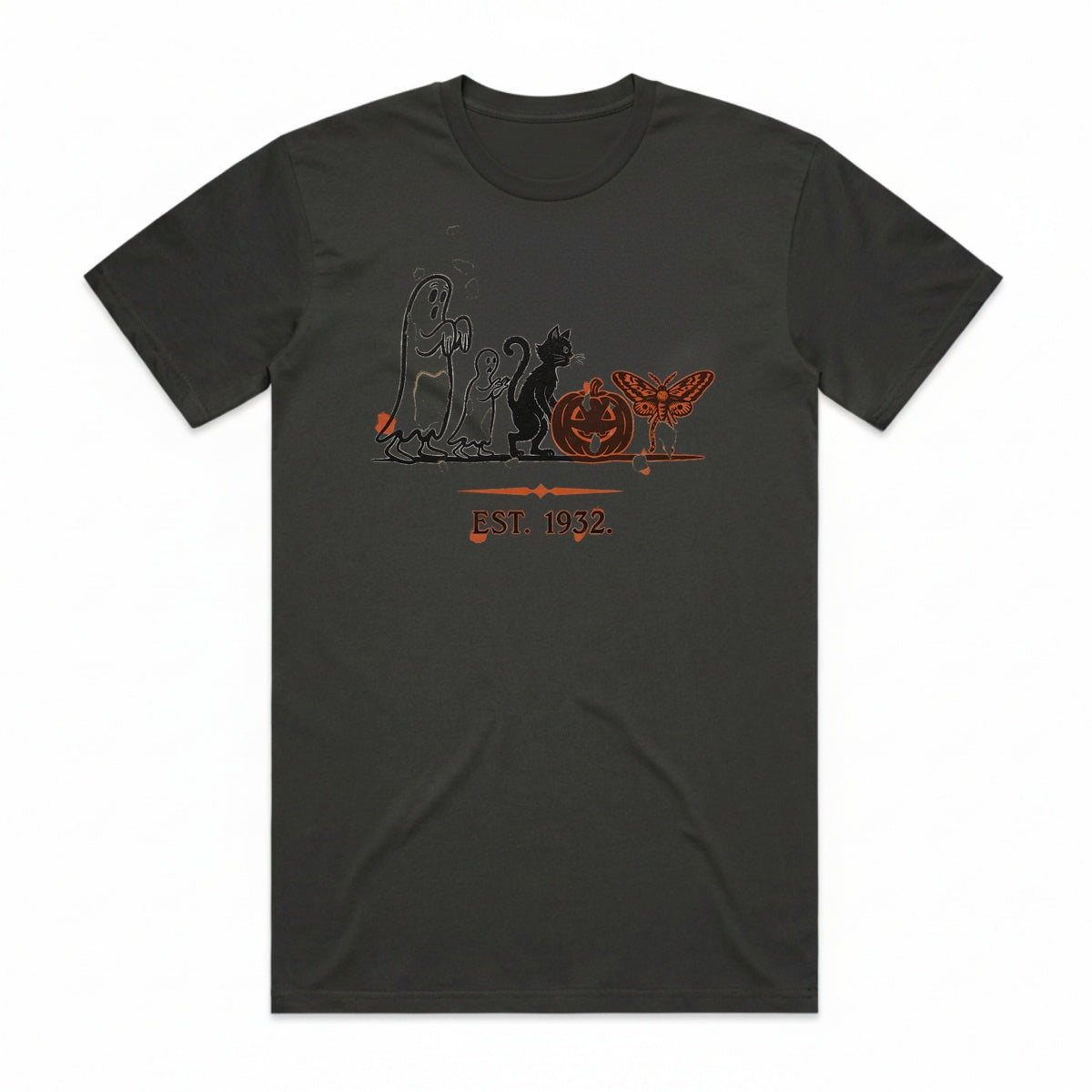Rubber Hose Ghost Family T-Shirt - Cooled Coals