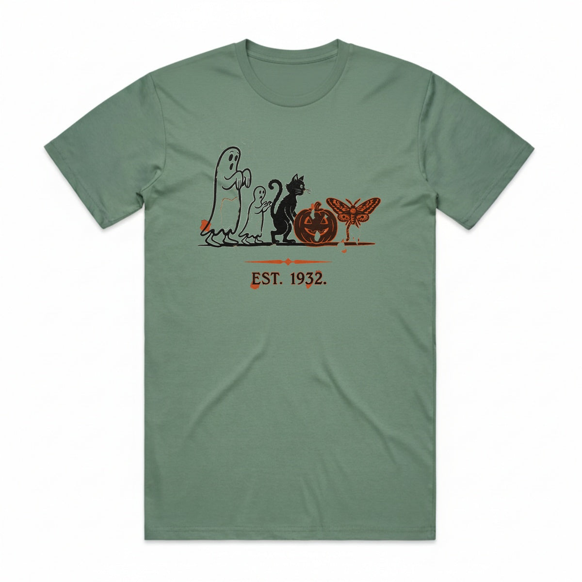 Rubber Hose Ghost Family T-Shirt - Swamp Zombie