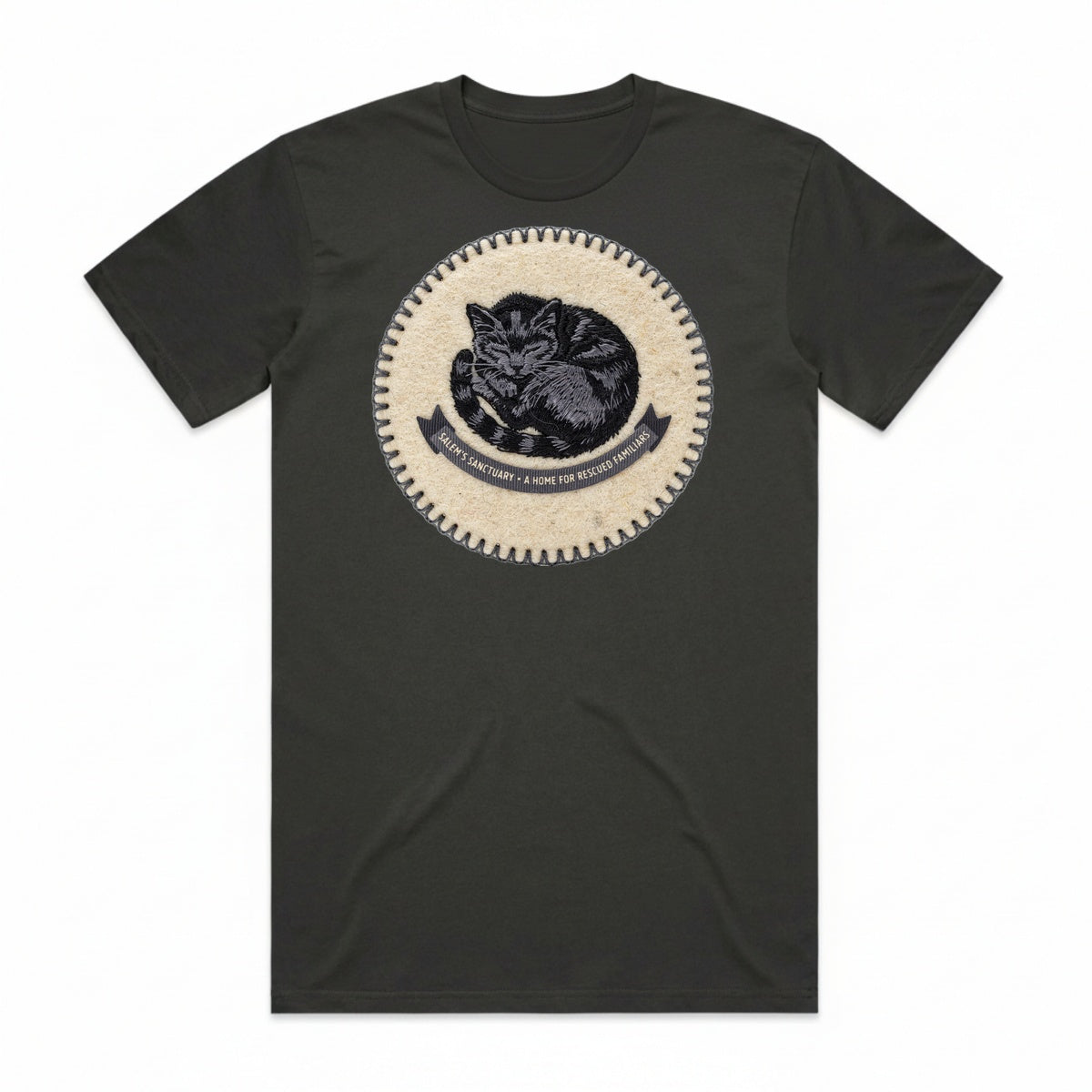 Salem's Sanctuary T-Shirt - Cooled Coals