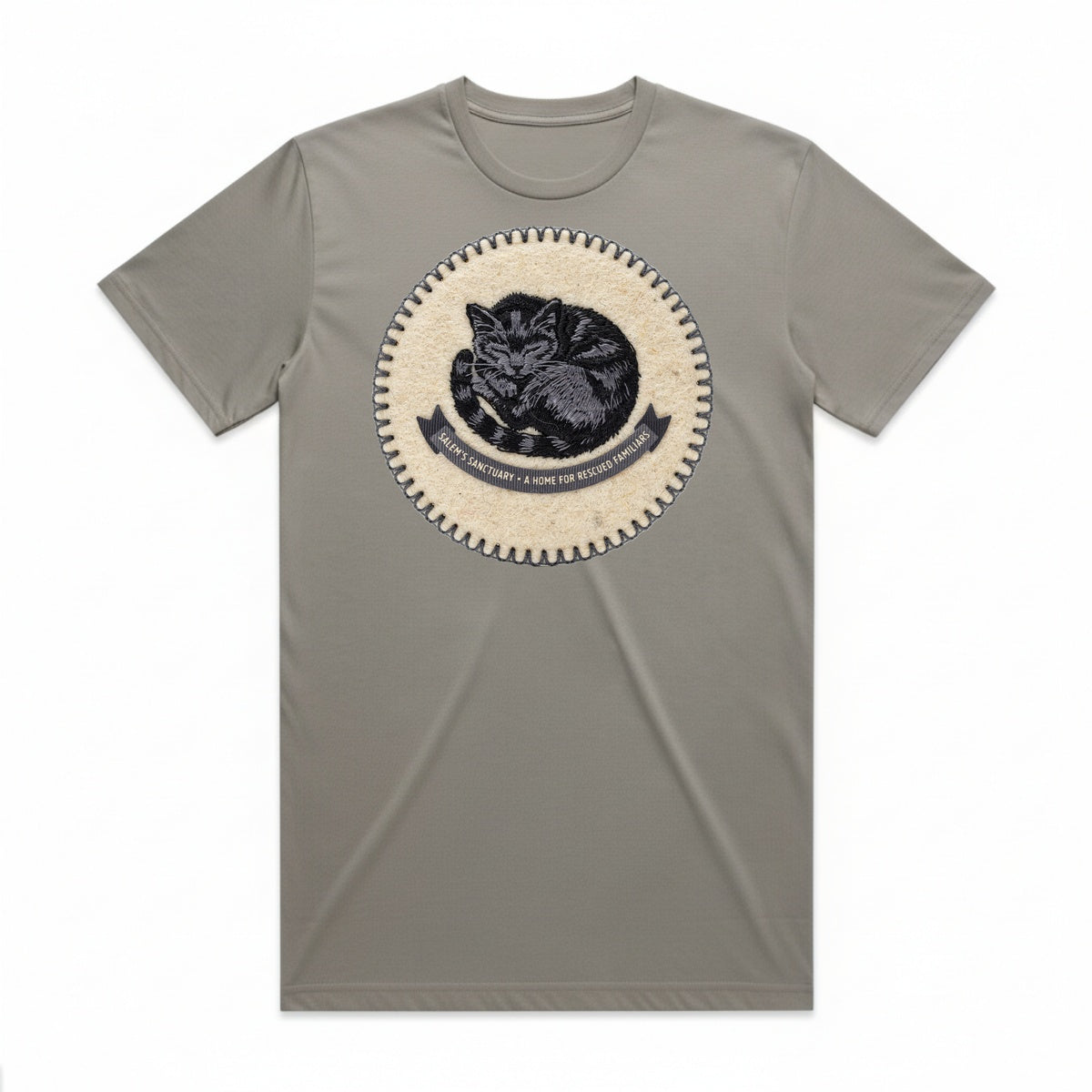 Salem's Sanctuary T-Shirt - Phantom Gray