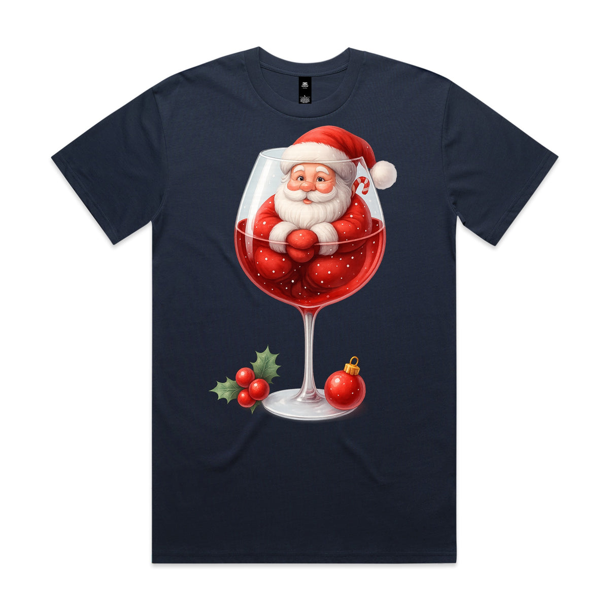 Santa, Hold My Wine Christmas T-Shirt