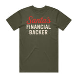 Santa's Financial Backer Christmas T-Shirt