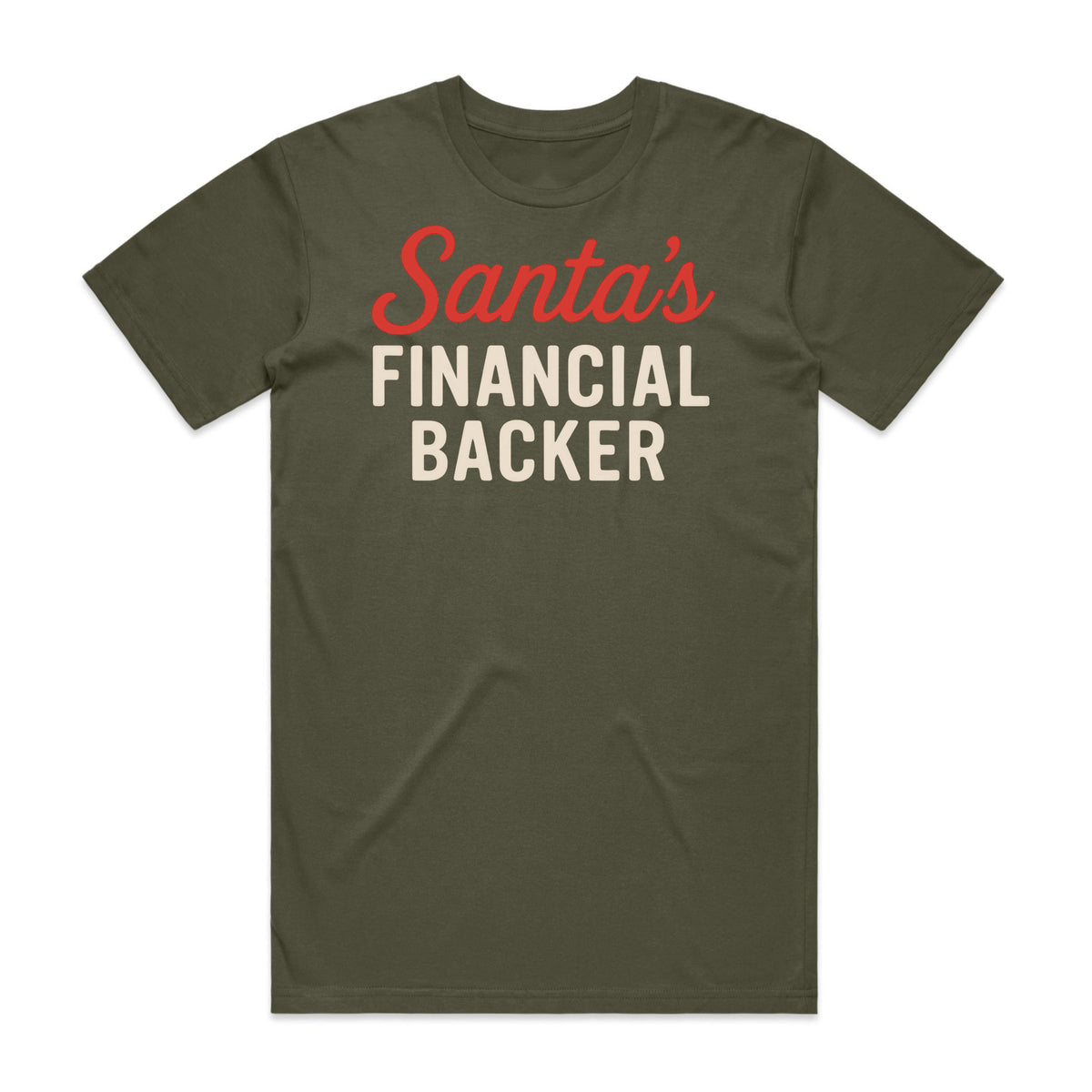 Santa's Financial Backer Christmas T-Shirt