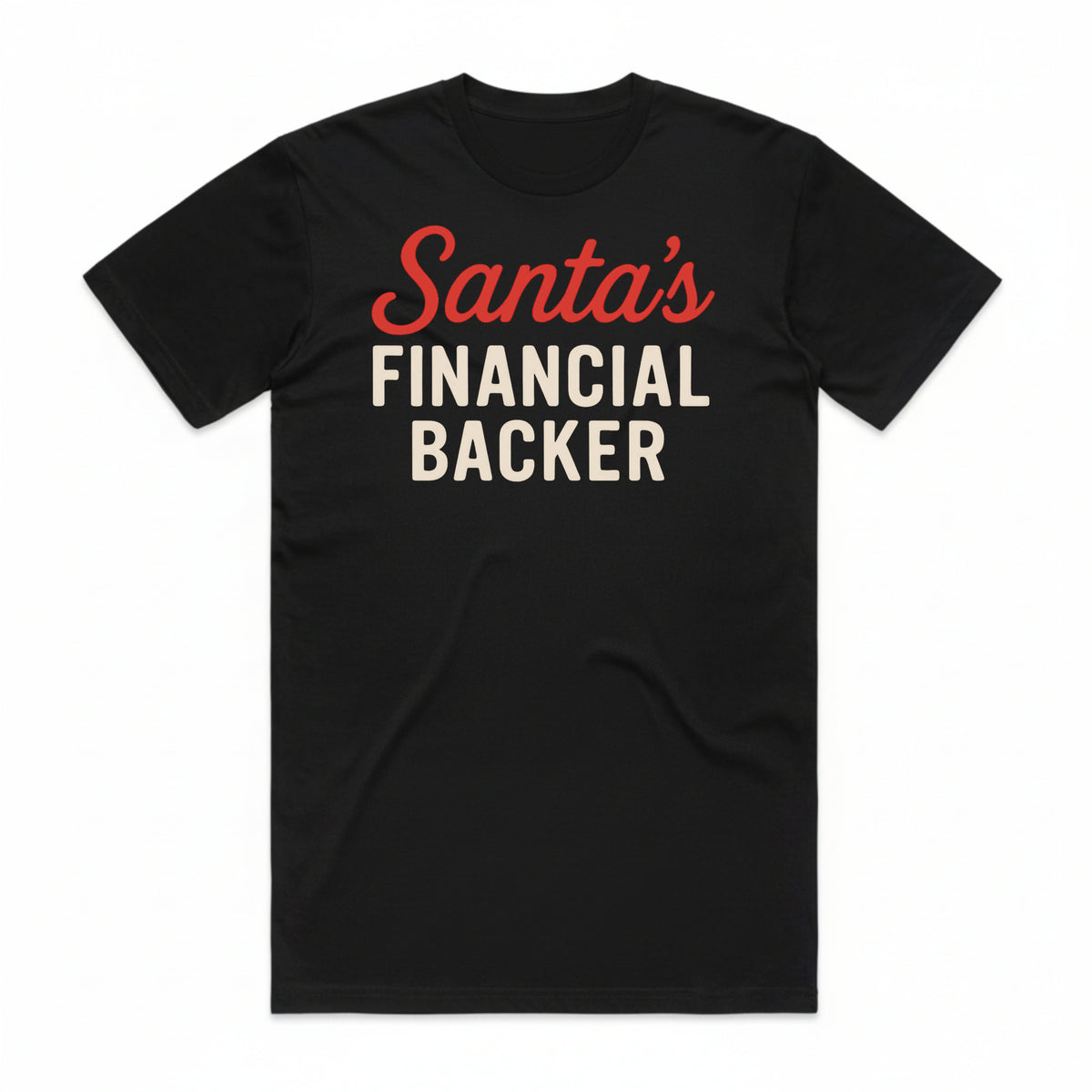Santa's Financial Backer Christmas T-Shirt