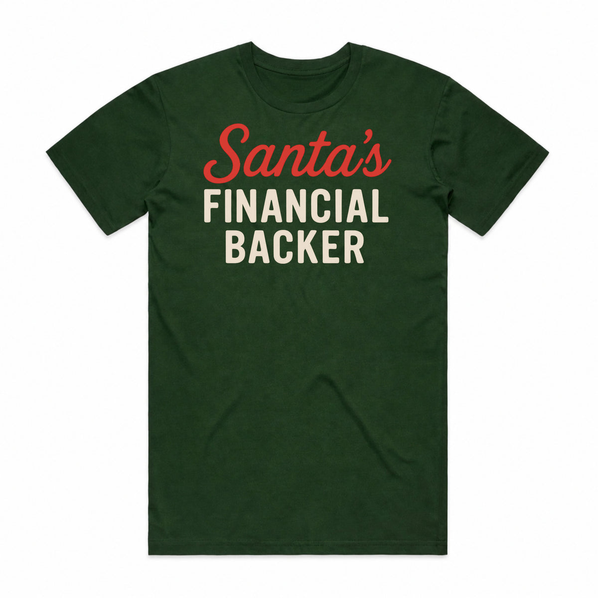 Santa's Financial Backer Christmas T-Shirt
