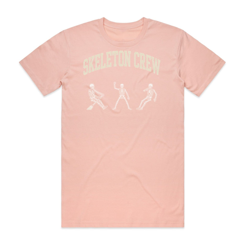 Skeleton Crew T-Shirt - Boo-tiful Blush