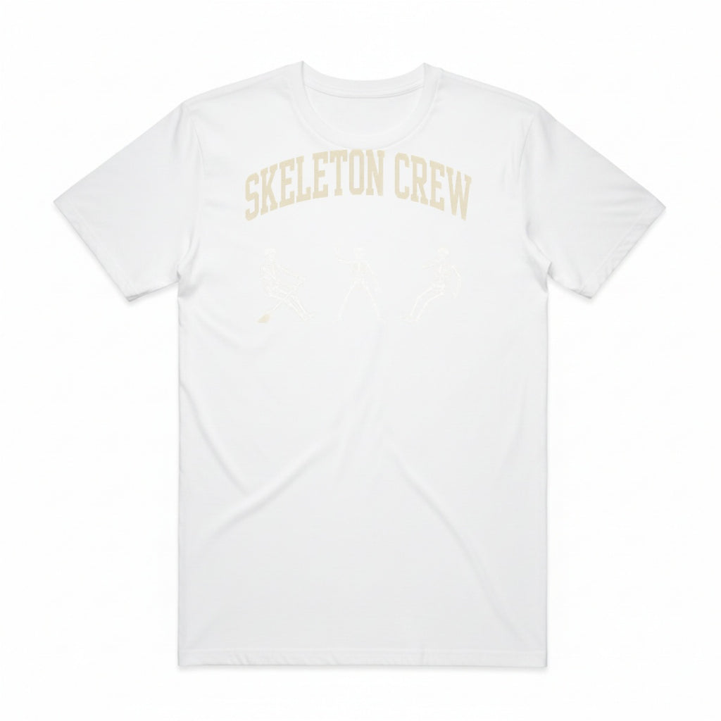 Skeleton Crew T-Shirt - Casper White