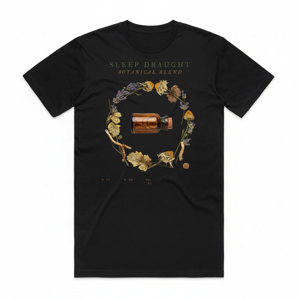 Sleep Draught T-Shirt - Black Cat
