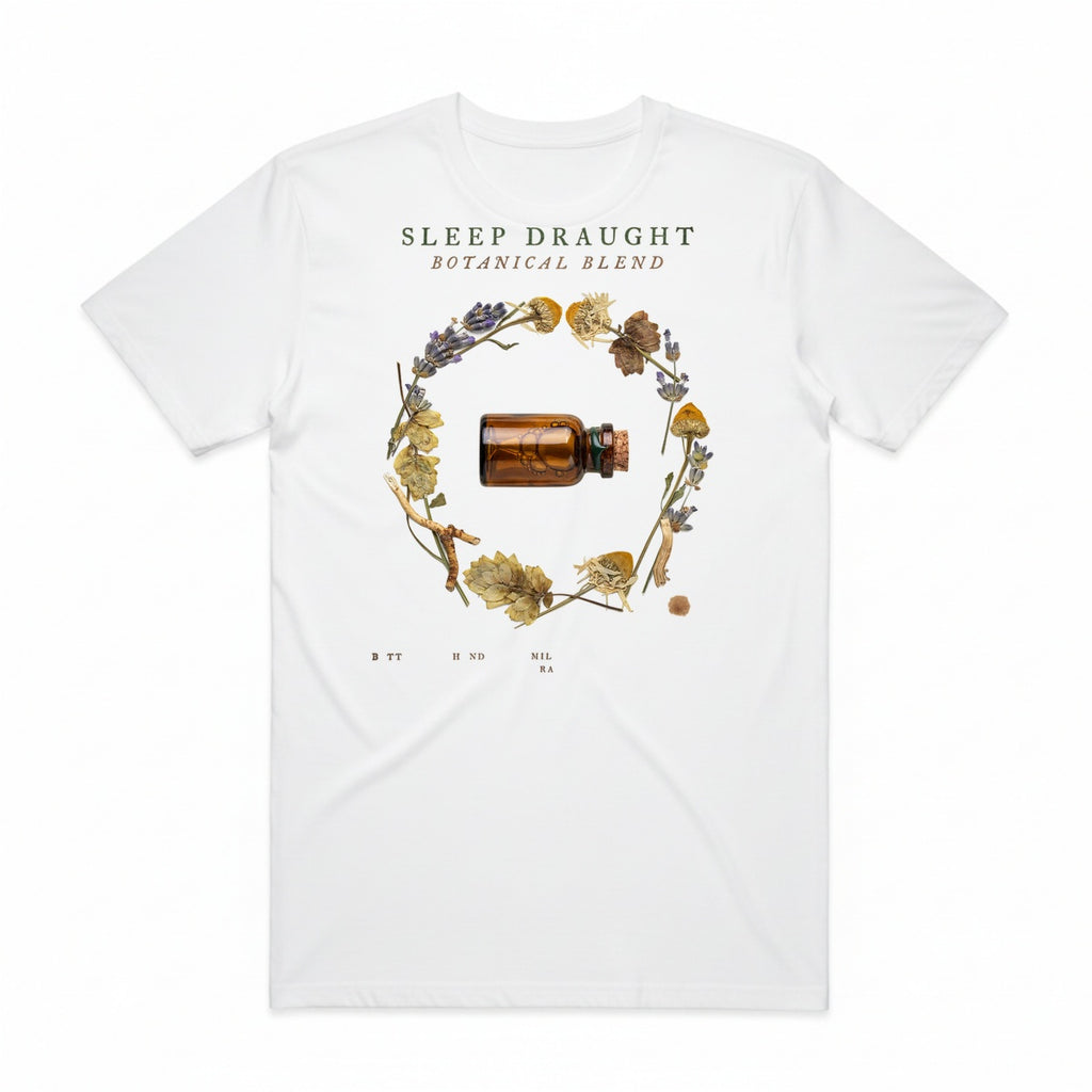 Sleep Draught T-Shirt - Casper White