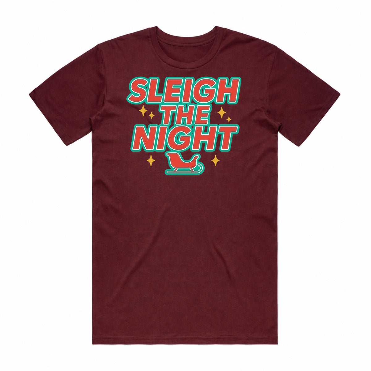 Sleigh the Night Christmas T-Shirt