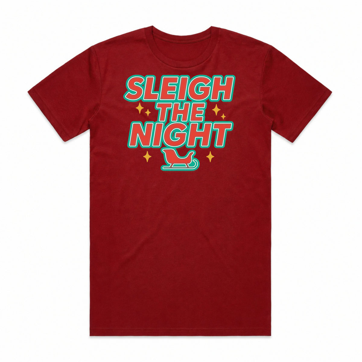 Sleigh the Night Christmas T-Shirt