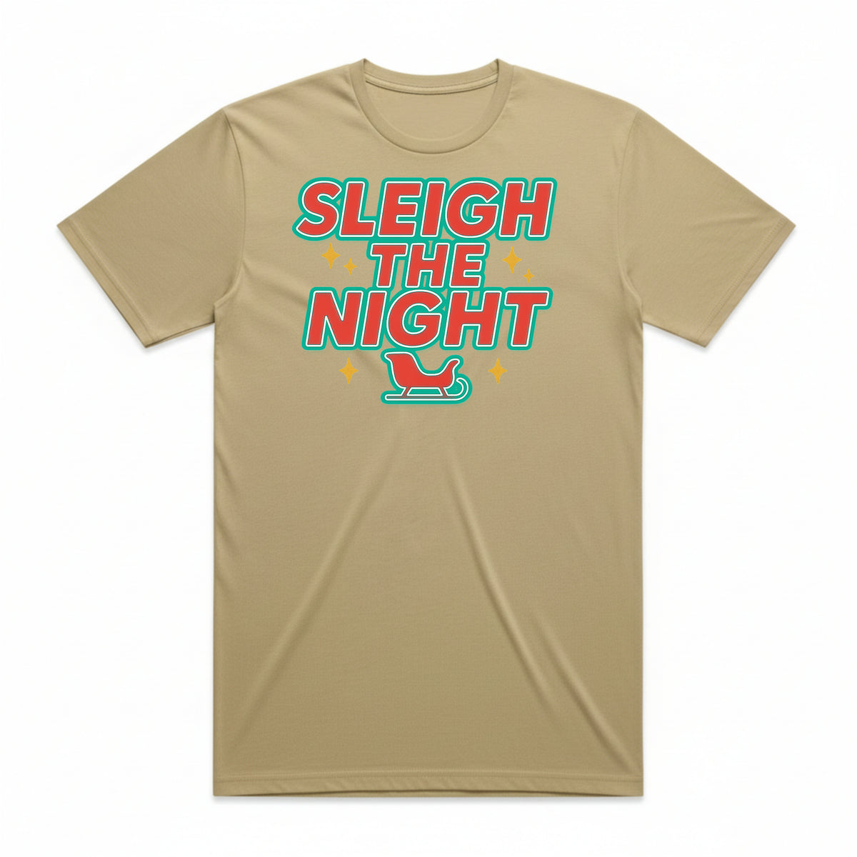 Sleigh the Night Christmas T-Shirt