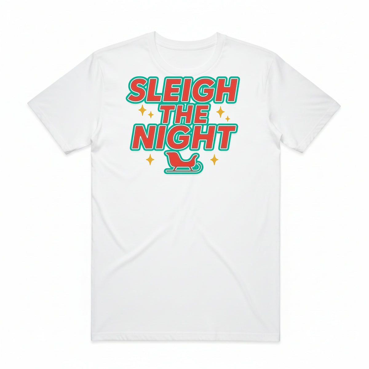 Sleigh the Night Christmas T-Shirt