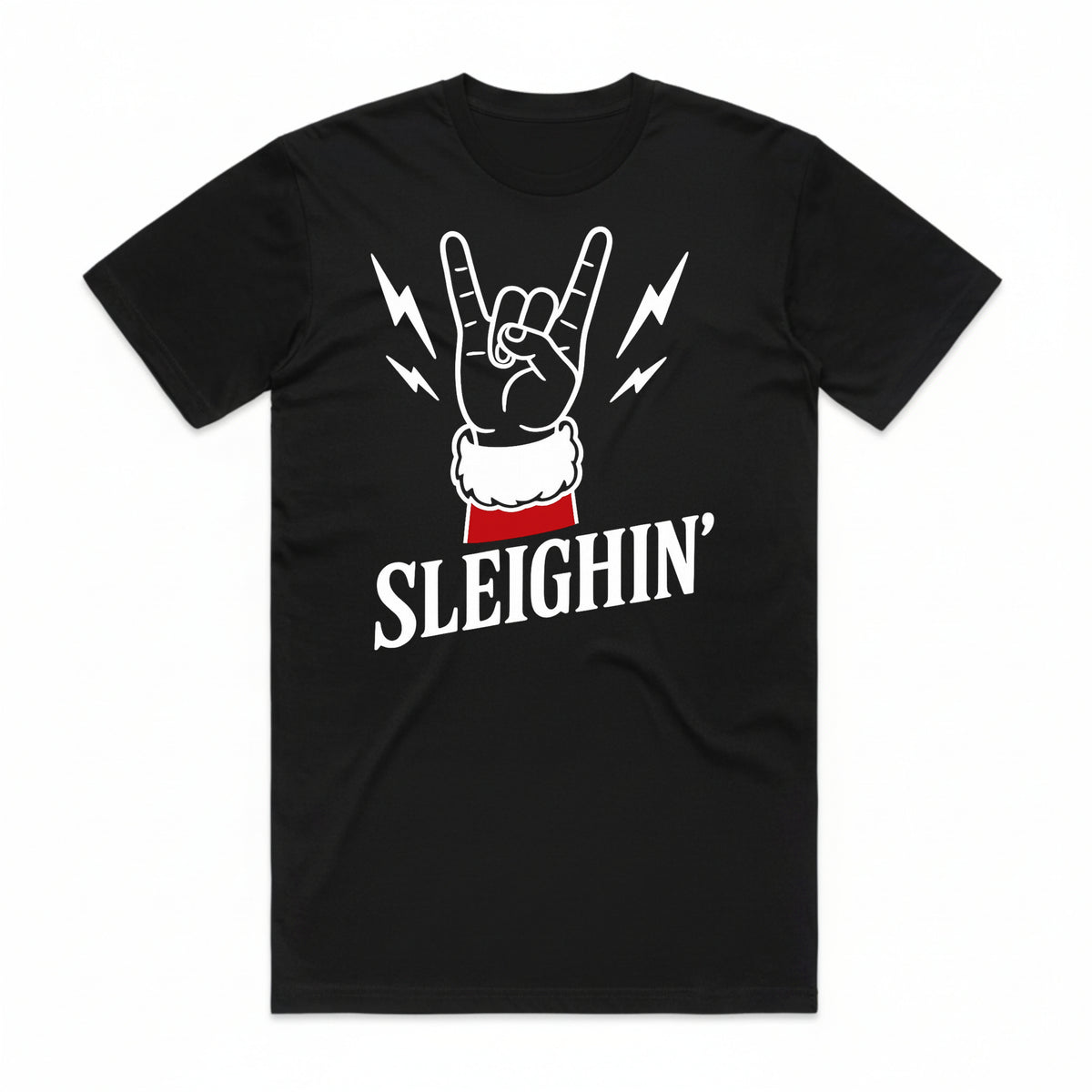 Sleighin' Santa Christmas T-Shirt