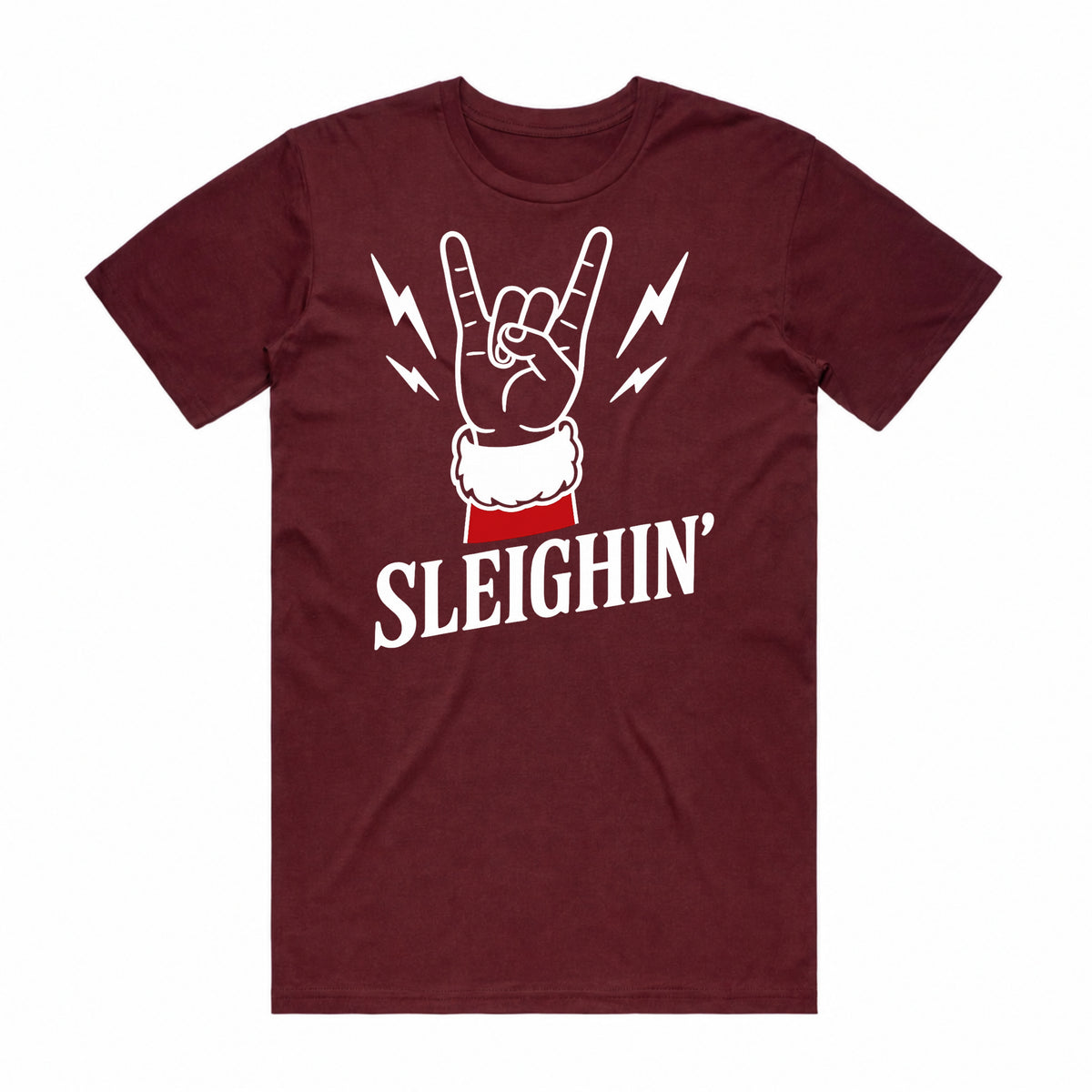 Sleighin' Santa Christmas T-Shirt