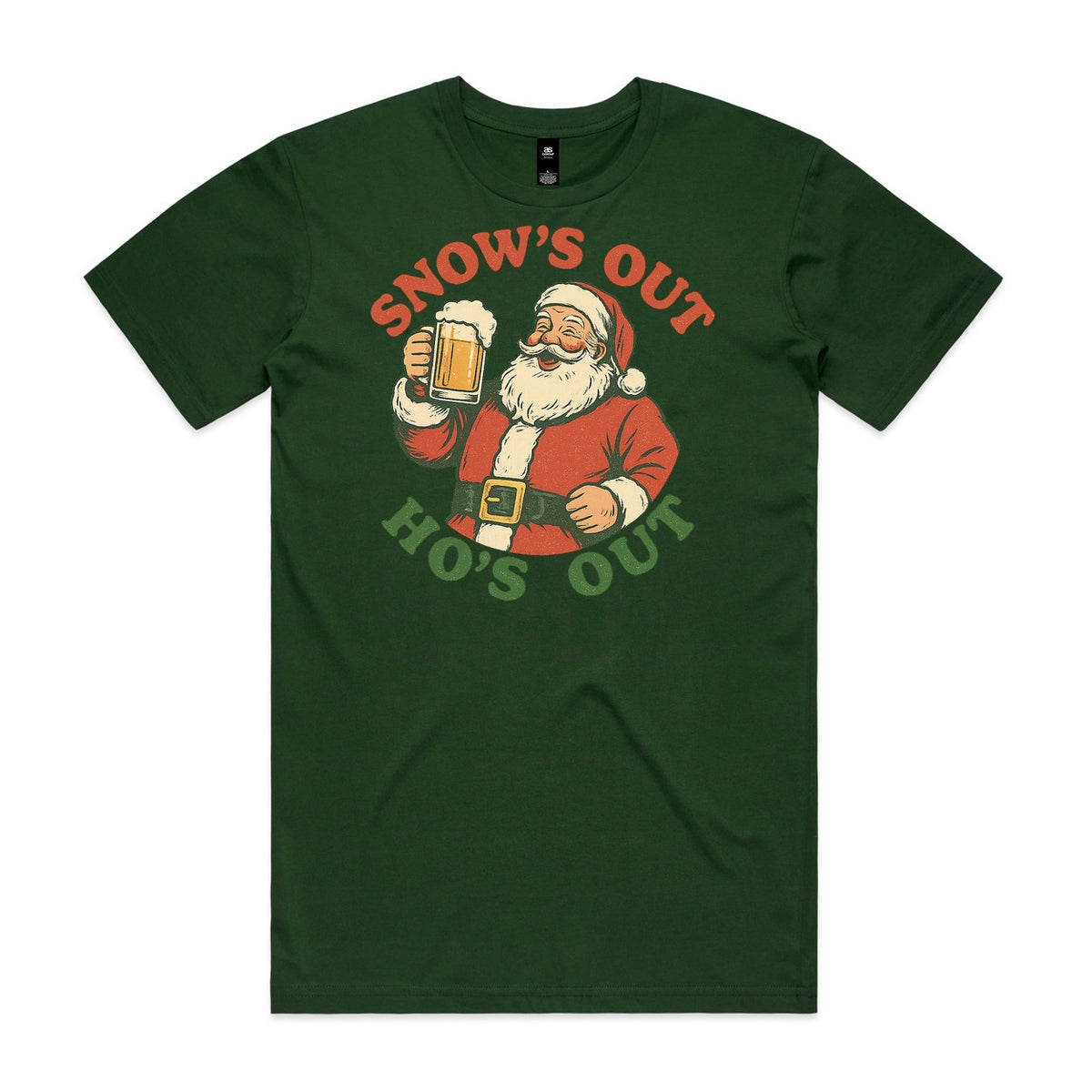 Snow's Out Ho's Out Santa T-Shirt
