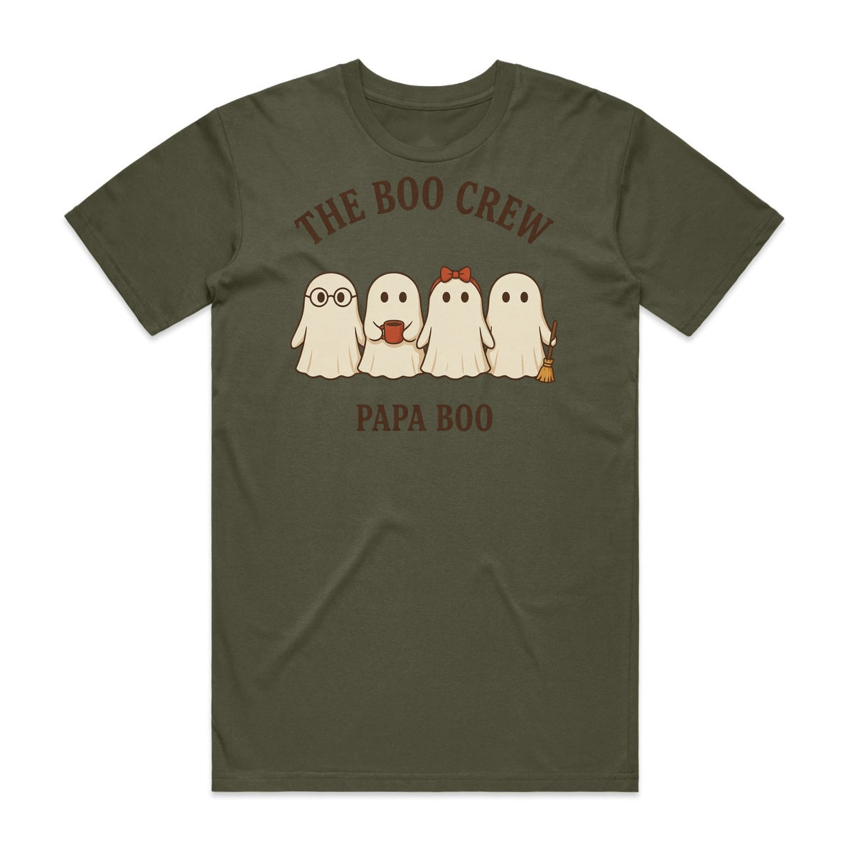 The Boo Crew T-Shirt - Goblin Green
