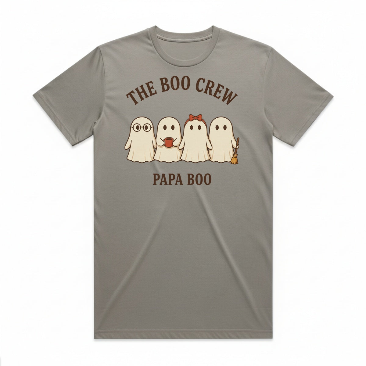 The Boo Crew T-Shirt - Phantom Gray