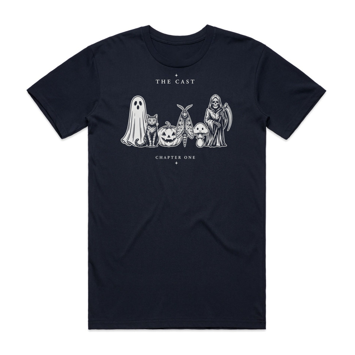 The Cast T-Shirt - Midnight Haunt