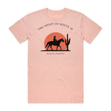 The Ghost Of Route 40 T-Shirt - Boo-tiful Blush