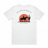 The Ghost Of Route 40 T-Shirt - Casper White