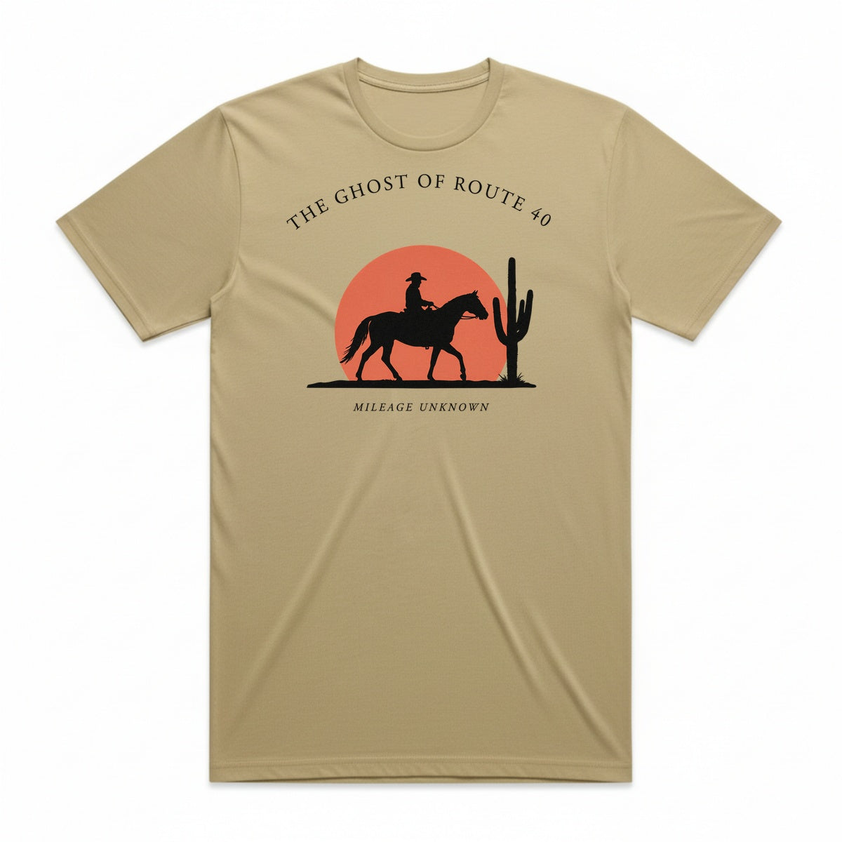 The Ghost Of Route 40 T-Shirt - Mummy Wrap