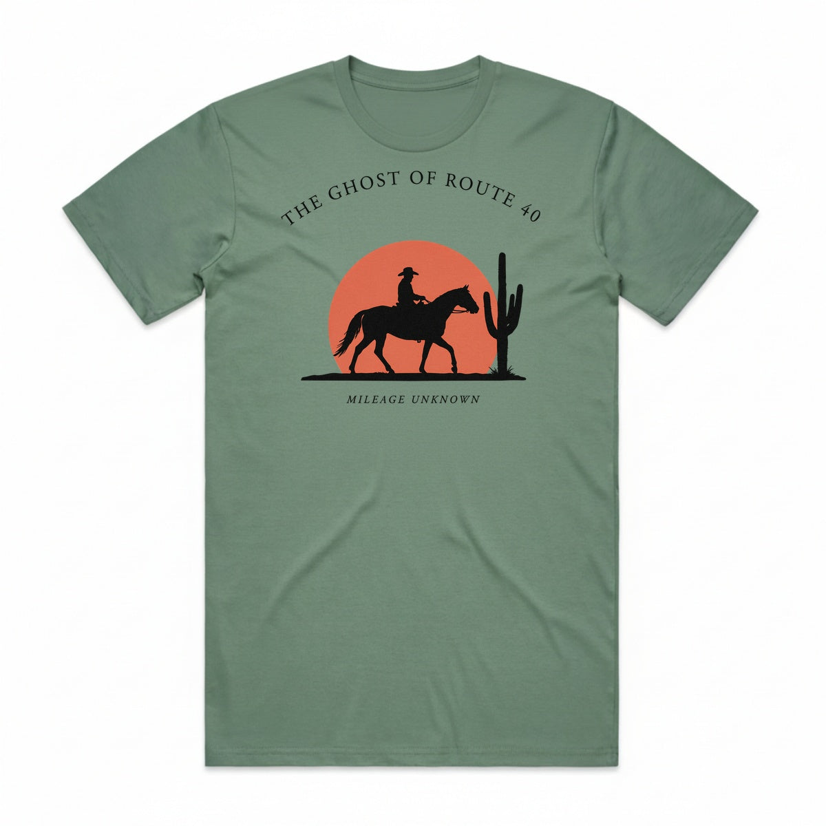 The Ghost Of Route 40 T-Shirt - Swamp Zombie