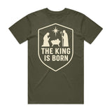 The King is Born Christmas T-Shirt