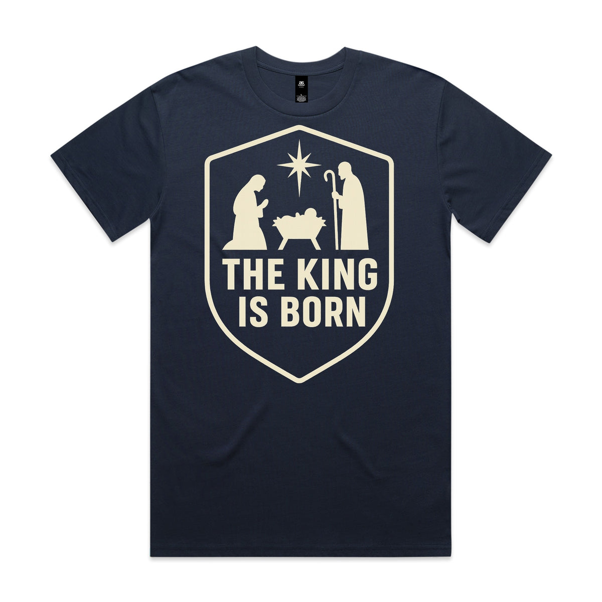 The King is Born Christmas T-Shirt