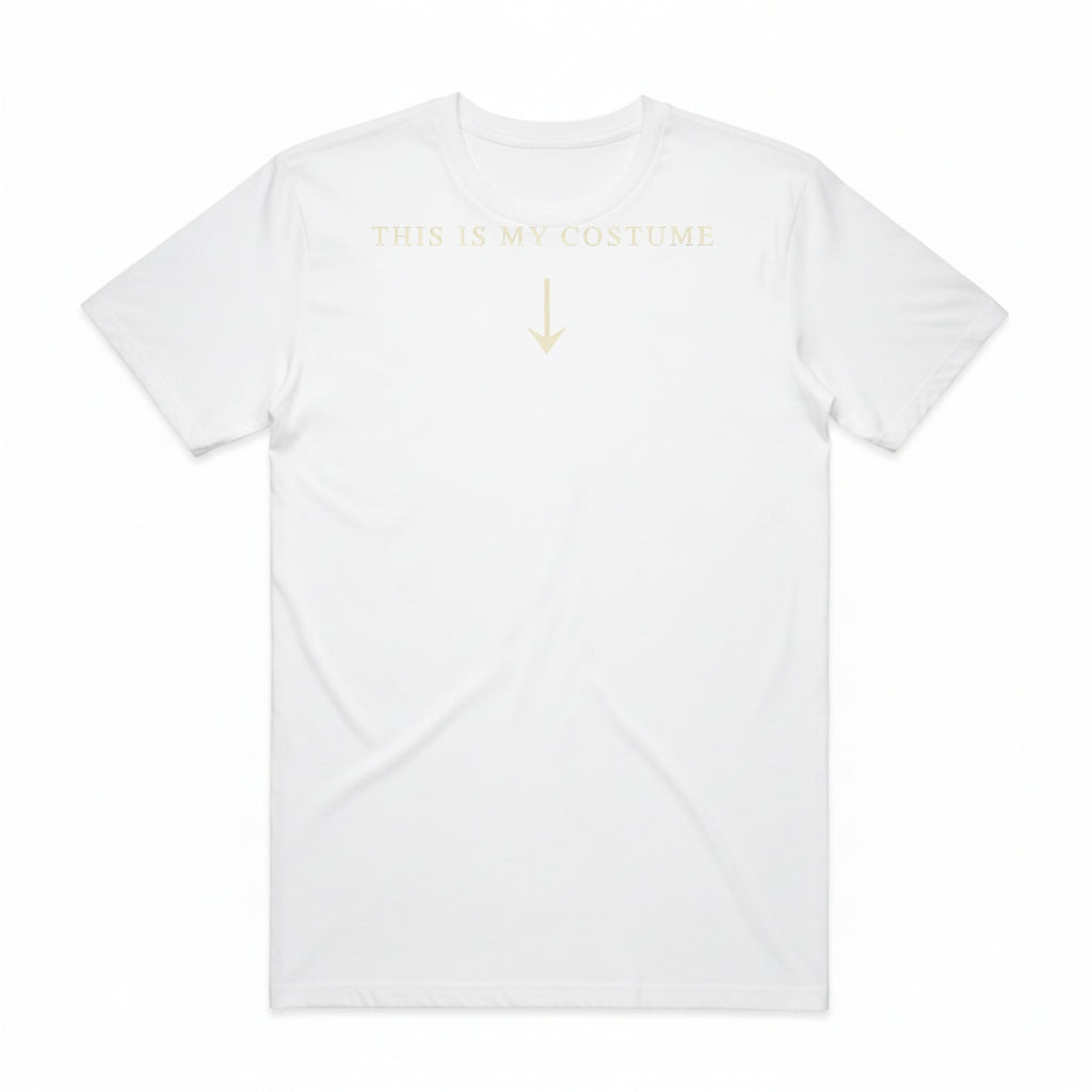 This Is My Costume T-Shirt - Casper White
